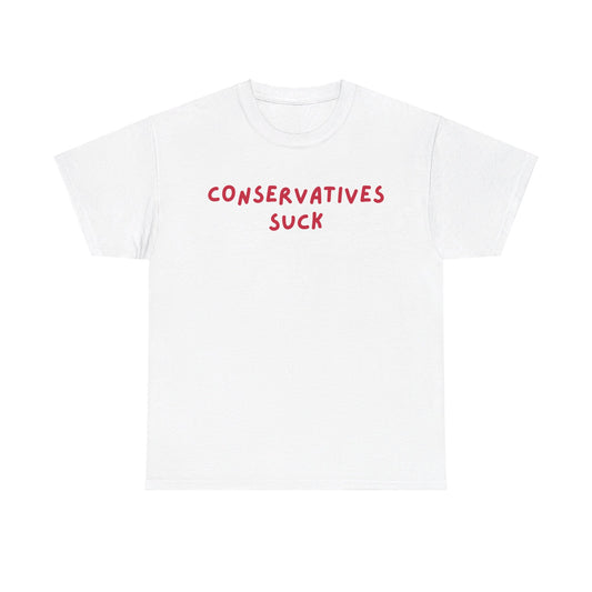 Conservatives Sucks | Unisex Heavy Cotton "Speak Up" Venting Tee