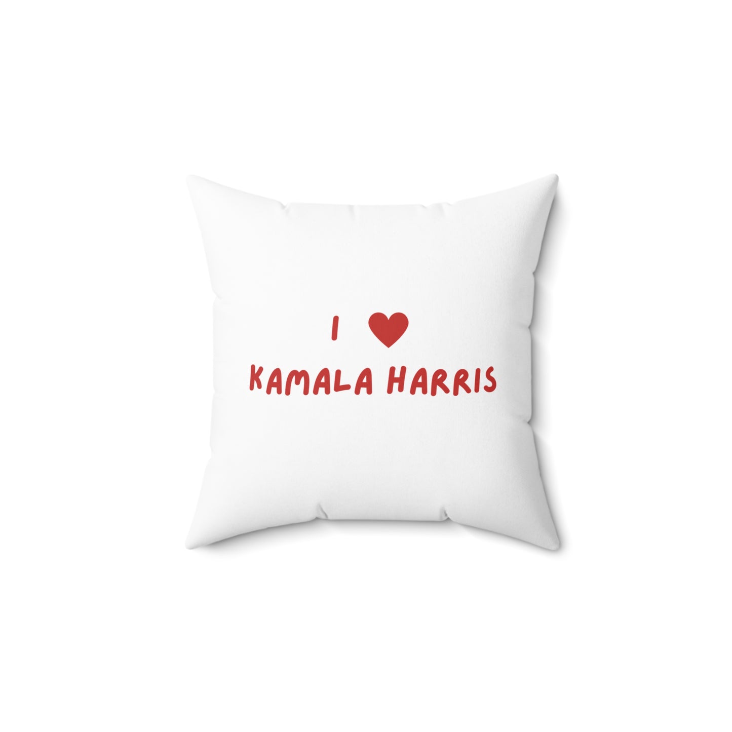 I Love Kamala Harris | Spun Polyester Square Pillow