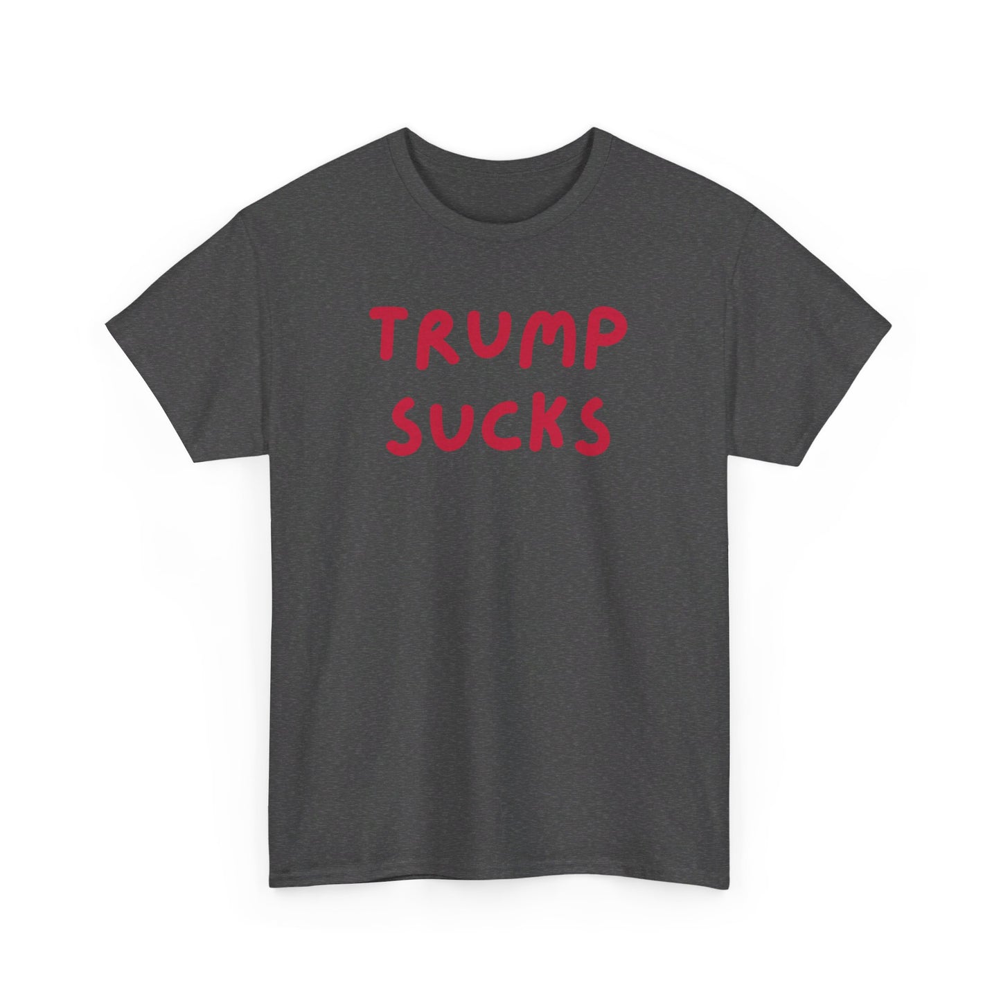 Trump Sucks | Unisex Heavy Cotton "Speak Up" Venting Tee | Grey & Navy