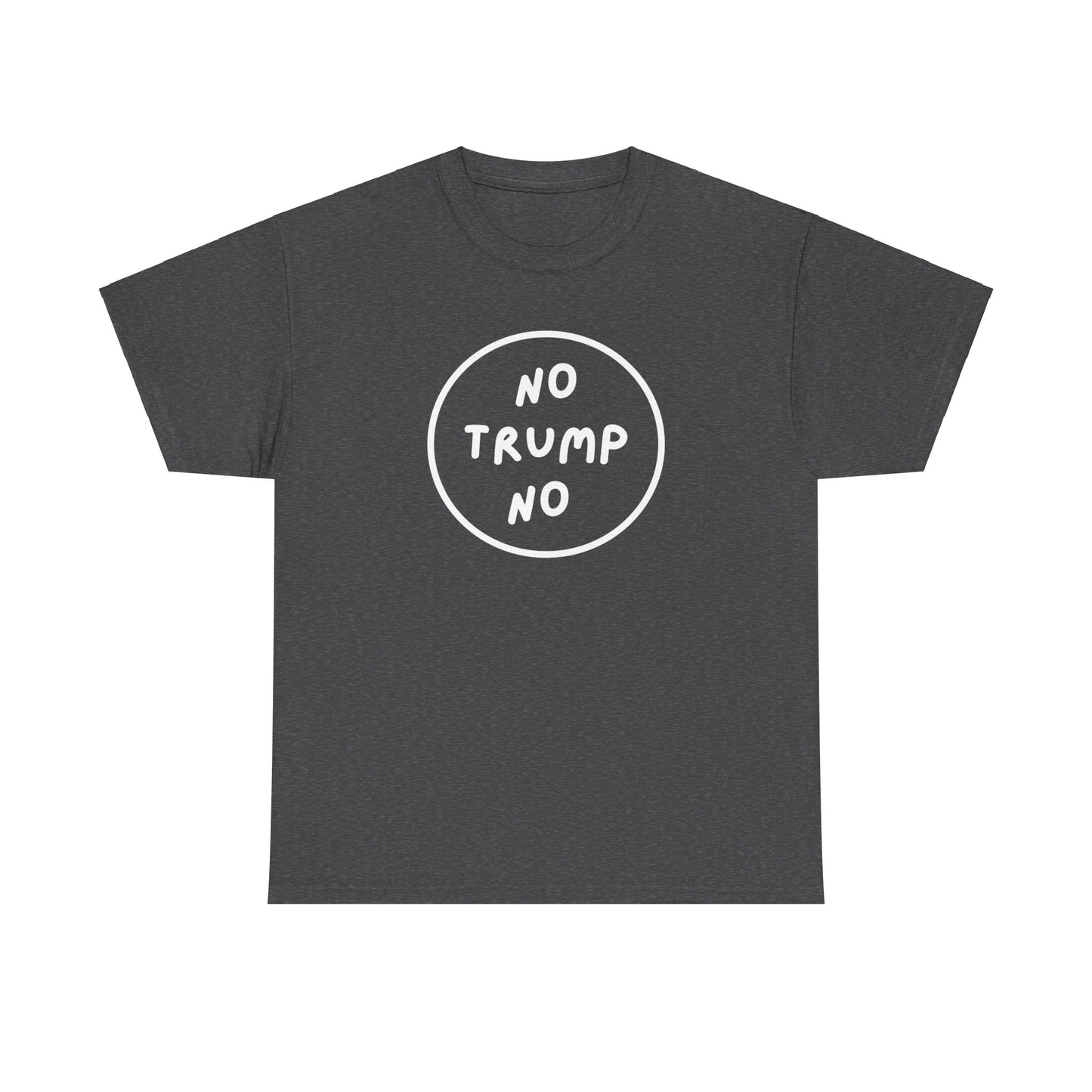 No Trump No | Unisex Heavy Cotton "Speak Up" Venting Tee | Grey & Navy