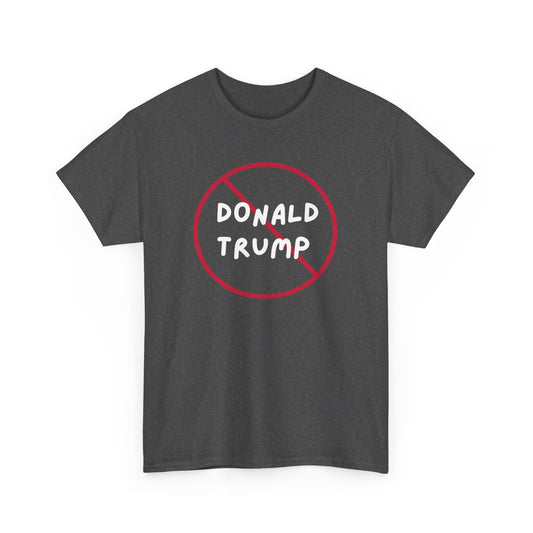 No Trump | Unisex Heavy Cotton "Speak Up" Venting Tee | Grey & Navy