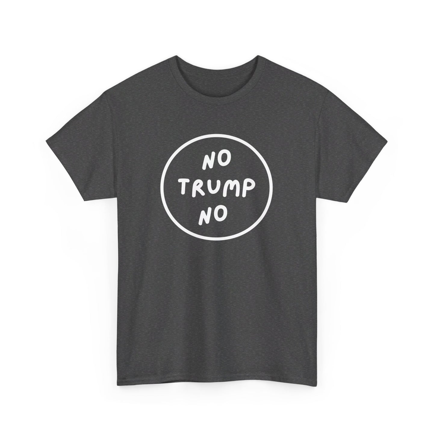 No Trump No | Unisex Heavy Cotton "Speak Up" Venting Tee | Grey & Navy