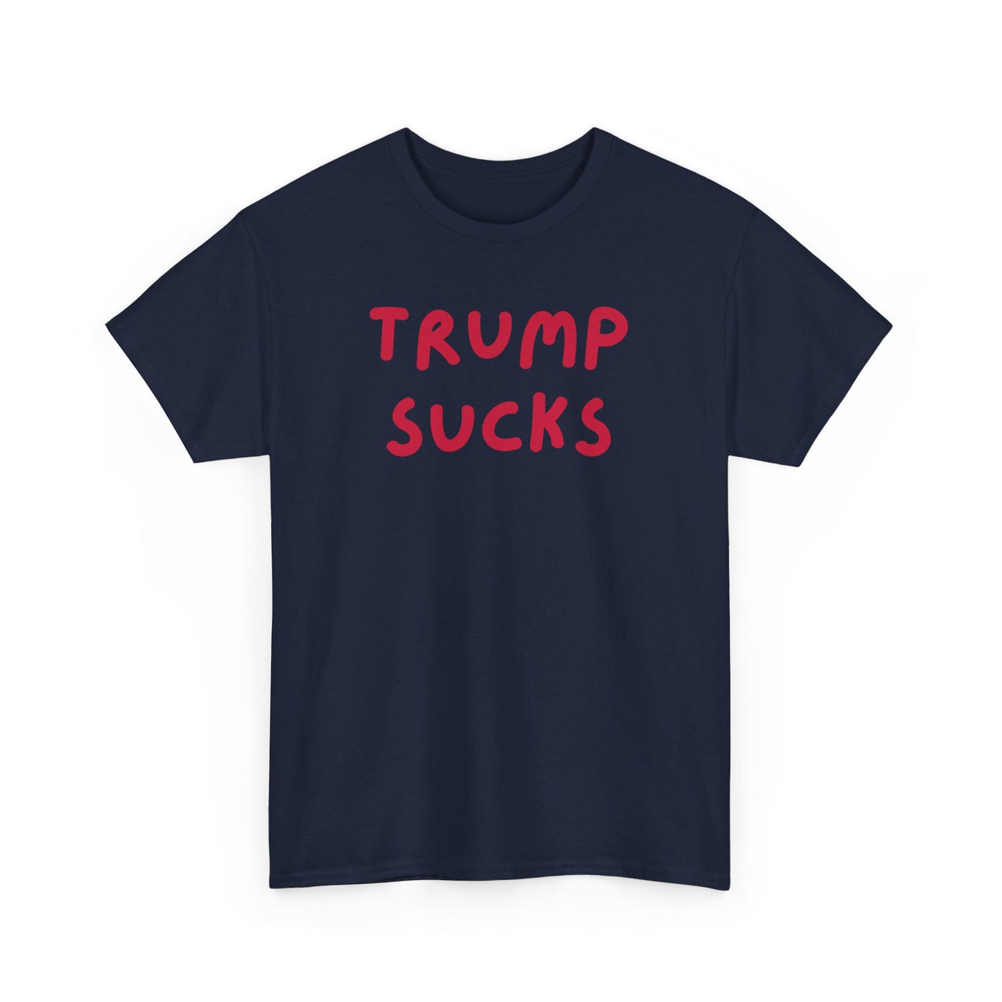 Trump Sucks | Unisex Heavy Cotton "Speak Up" Venting Tee | Grey & Navy