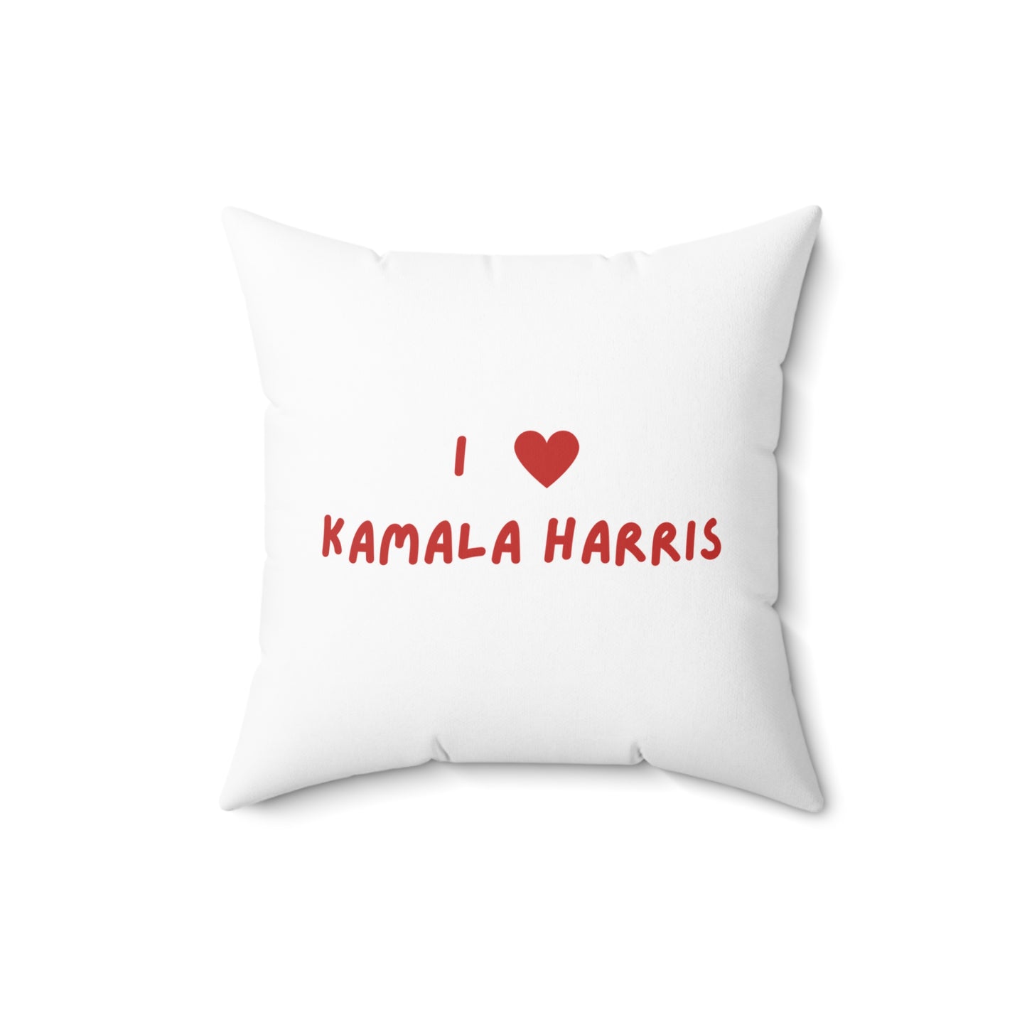 I Love Kamala Harris | Spun Polyester Square Pillow