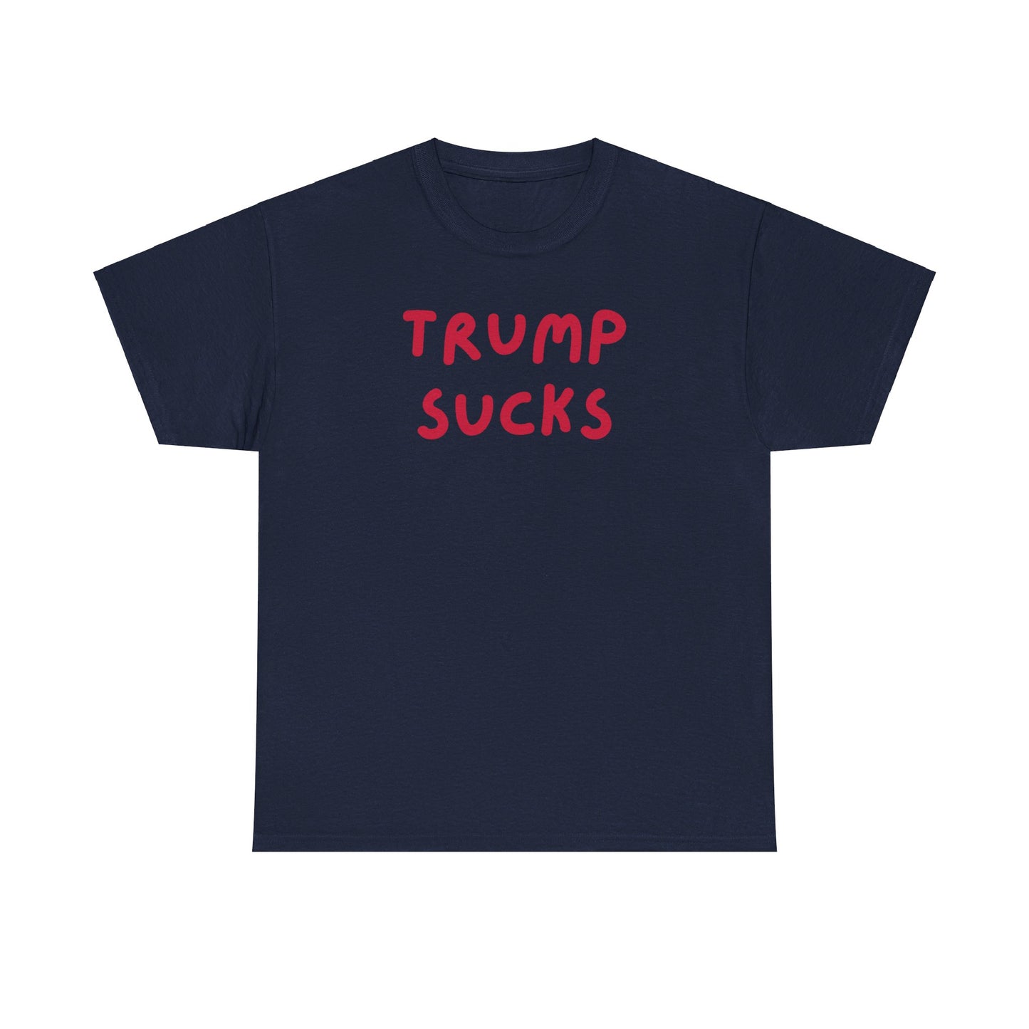 Trump Sucks | Unisex Heavy Cotton "Speak Up" Venting Tee | Grey & Navy